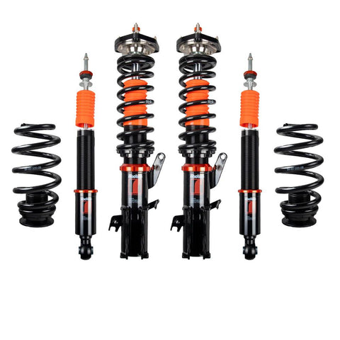 Ford Fiesta ST MK6 Coilovers (11-19) Riaction GT-1 32 Way Adjustable w/ Front Camber Plates
