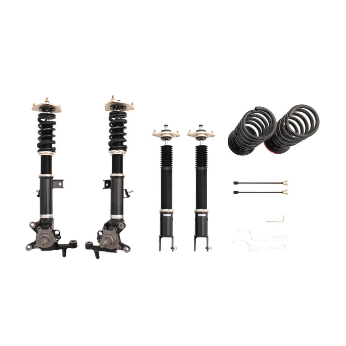 Infiniti M35/M45 w/ Spindle Coilovers (02-04) BC Racing BR Series w/ Front Camber Plates