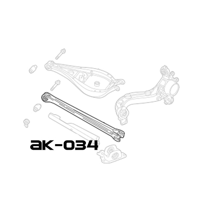 BMW 3 Series RWD E36/E46 Camber Kit (92-05) Godspeed Rear Arms w/ Spherical Bearings, M3 & Multi-Link Suspensions - Pair