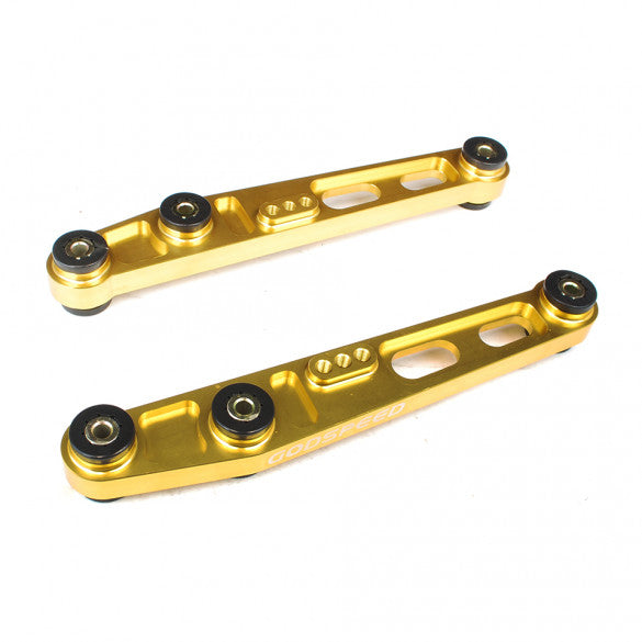 Honda Civic EG/EH Control Arms (92-95) Godspeed Rear Lower Arms [Pair] - Blue / Gold / Red / Silver