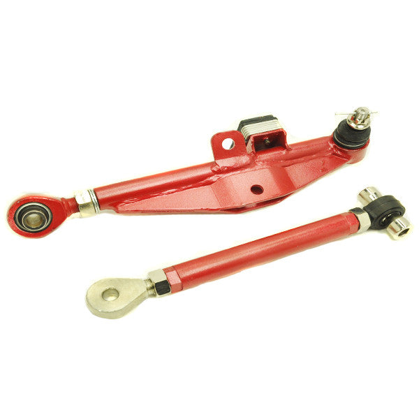 Nissan 240SX S13 Control Arms (89-94) Godspeed Front Lower Arms w/ High Angle Tension Rods- Pair