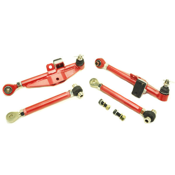 Nissan 240SX S13 Control Arms (89-94) Godspeed Front Lower Arms w/ High Angle Tension Rods- Pair