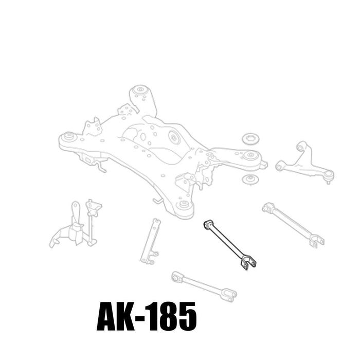 Infiniti Q50 Camber Kit (14-22) Godspeed Rear Lower Arms w/ Spherical Bearings - Pair