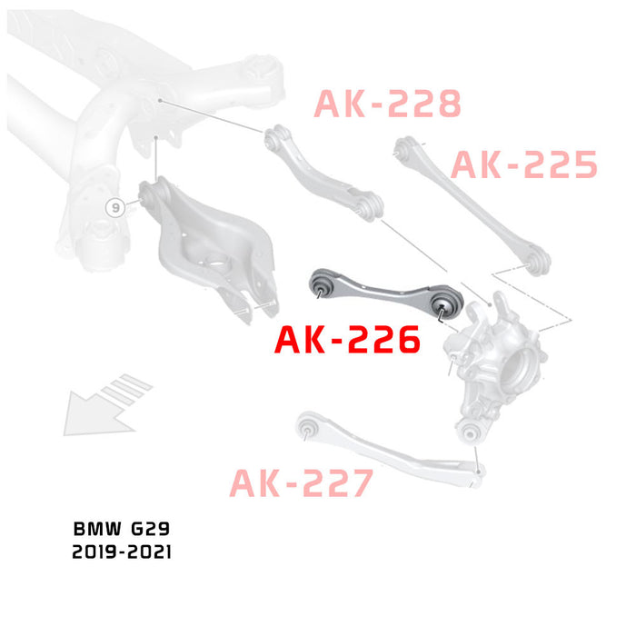 BMW Z4 G29 Camber Kit (2020-2022) Godspeed Rear Upper Front Arms - Pair