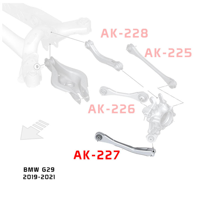 Toyota Supra A90 Trailing Arms (20-22) Godspeed Rear - Pair