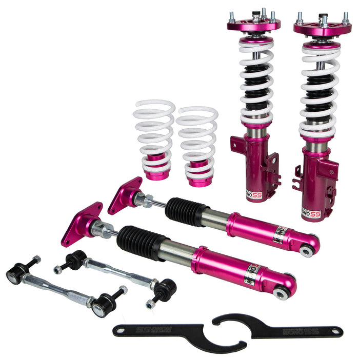 Mazda3 BM/BN Coilovers (14-18) Godspeed MonoSS - 16 Way Adjustable w/ Front Camber Plates