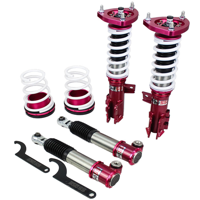 Kia Forte Koup Coilovers (10-14) Godspeed MonoSS - 16 Way Adjustable w/ Front Camber Plates