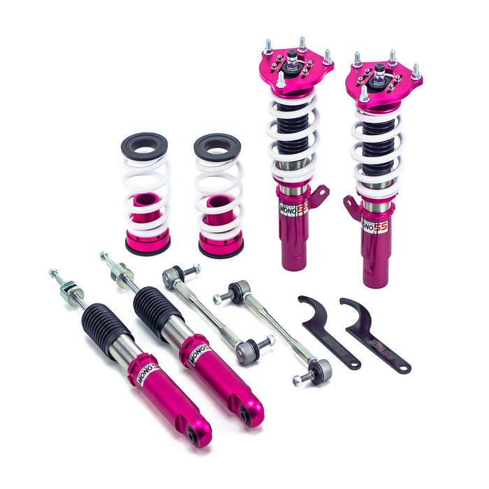 Honda Civic Hatchback FK Coilovers (17-21) [52mm Front Shock Clamp] Godspeed MonoSS - 16 Way Adjustable w/ Front Camber Plates