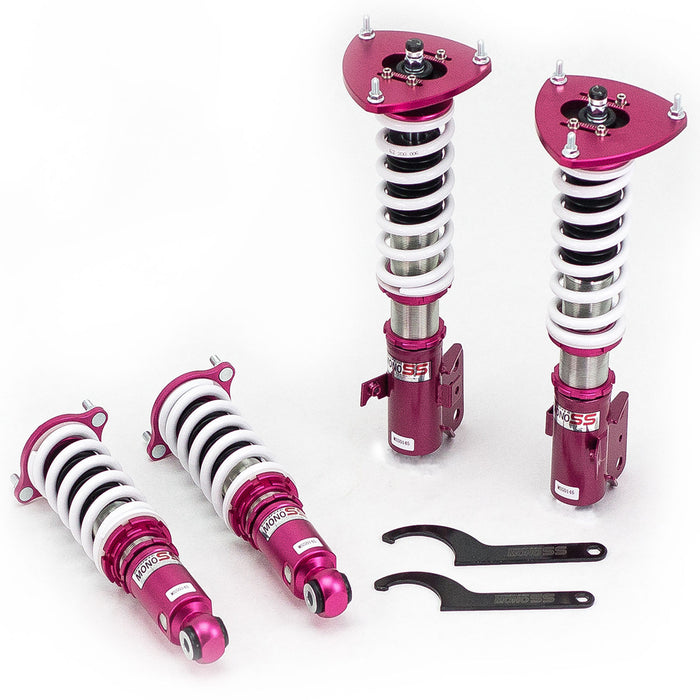 Subaru Legacy Coilovers (05-09) Godspeed MonoSS - 16 Way Adjustable w/ Front Camber Plates