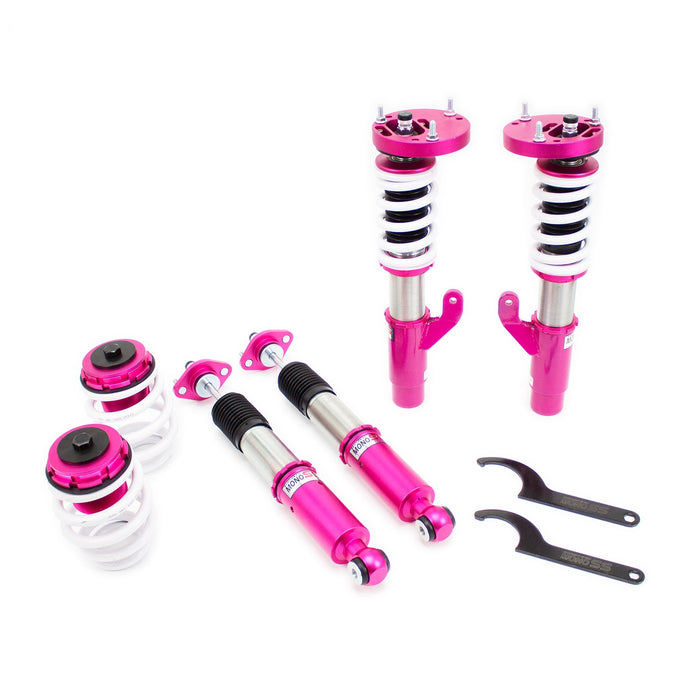 BMW M3 E46 Coilovers (2001-2006) Godspeed MonoSS - 16 Way Adjustable w/ Front Camber Plates