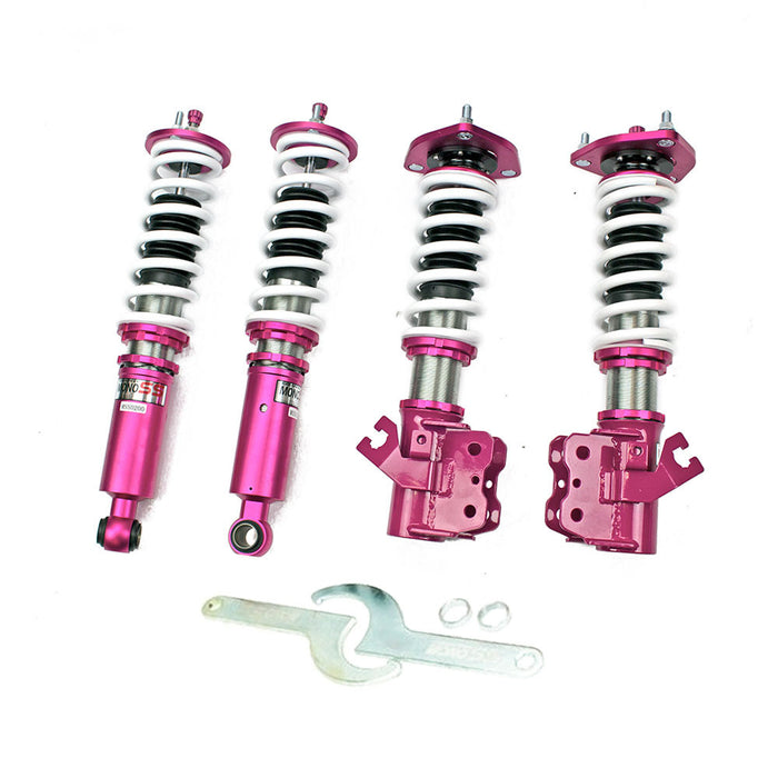Nissan 240SX S13 Coilovers (89-94) Godspeed MonoSS - 16 Way Adjustable w/ Front Camber Plates
