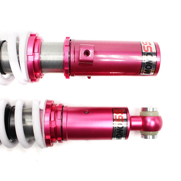 Plymouth Laser Coilovers (1990-1994) Godspeed MonoSS - 16 Way Adjustable w/ Front Camber Plates