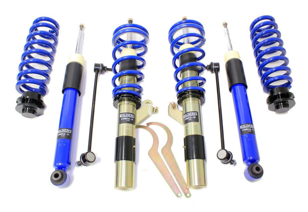 BMW 3 Series F30 Sedan 335i RWD None - EDC Coilovers (12-19) Solo Werks S1 Coilovers