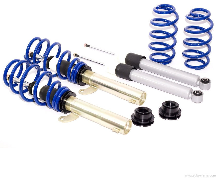 VW Eos 2.0L 4cyl. / 3.2L V6 Coilovers (2007-2016) Solo Werks S1 Coilovers