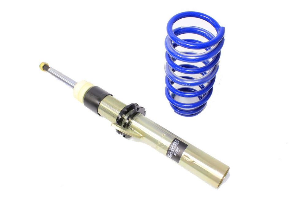 VW Jetta MK7 Coilovers (19-21) [50mm Front Strut] Solo Werks S1 Coilovers - w/ Torsion Beam or Multi Link Rear