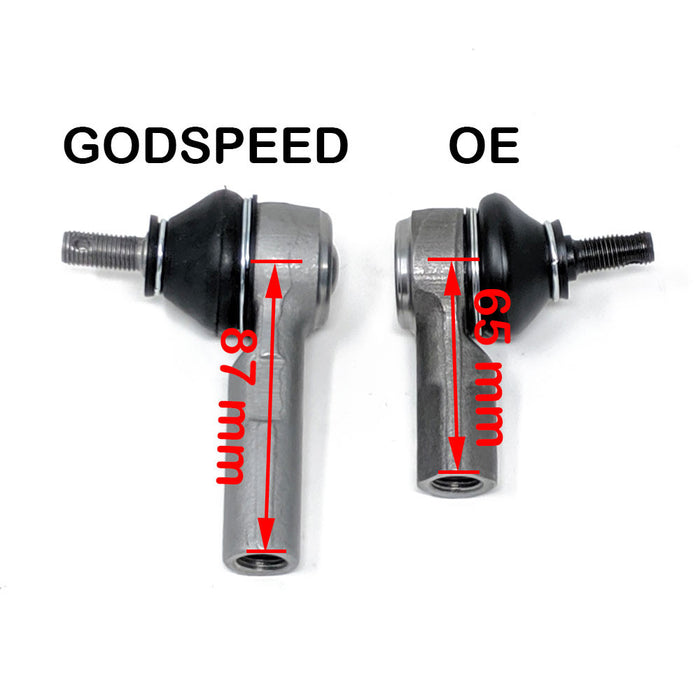 Honda Civic Coupe/Sedan Extended Tie Rods End Kit (01-05) Godspeed OE Replacement - Pair